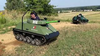 Mini Czołg Mini Tank Paintball Tank Mini tanks [upl. by Asyar]