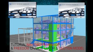 NAVISWORKS tutorial Simple [upl. by Atsugua155]