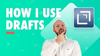 How I use Drafts with Notion [upl. by Clower135]