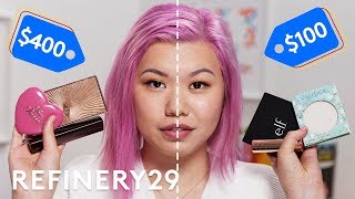 High End vs Drugstore Vegan Makeup  Beauty With Mi  Refinery29 [upl. by Eide]