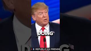 Donald Trump SAVAGE comeback to Jeb Bush donaldtrump shorts [upl. by Nira]