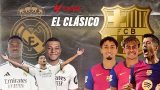 Real Madrid vs Barcelona 60  El Clasico  La Liga 2024  Barcelona vs Real Madrid  RM FCB [upl. by Mad477]