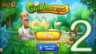 Gardenscapes Gameplay Walkthrough Part 2 [upl. by Minda]