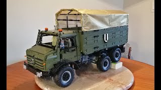 MOC Mercedes Truck with Boomerang Suspension RAEL LEJ907 Alternative Build [upl. by Hodosh]