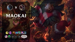 Maokai Top vs Darius  NA Grandmaster Patch 141 [upl. by Gaidano]