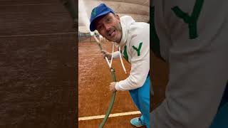 Metto in ordine il campo tennisyoutube yesandnotennis puntoperso tennisrules [upl. by Riesman495]