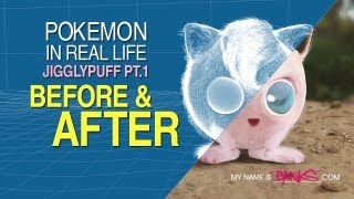 Pokemon in Real Life  Jigglypuff Part 1 BEFORE and AFTER [upl. by Enoch346]