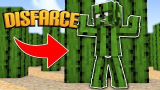 Minecraft DISFARCE DE CACTO  EscondeEsconde [upl. by Anitsirt443]