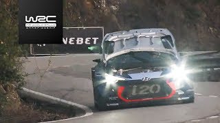 WRC  RallyRACC 2017 Highlights Stages 14  16 [upl. by Nwahsak]