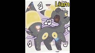 eeveelutions Boys singing different songs audio by StaryTheShinySylveon [upl. by Anived]