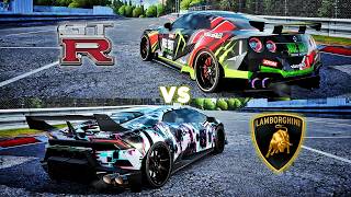 Nissan GTR35 vs Lamborghini Huracan full Comparison 2024  Drive Zone online Mobile Gameplay [upl. by Duwalt693]