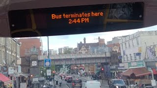 Curtailed  Route 207 to Shepherds Bush Market Station [upl. by Seta]