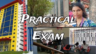 ✨A day in SRM University 😍 practical exam🥺 srm collegevlog srmuniversity examvlog [upl. by Niveg459]