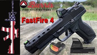 Burris FASTFIRE 4 at 200 yards  REVIEW [upl. by Blynn716]