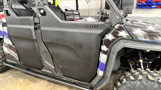 CF Moto UForce 1000 XL Factory Door Review [upl. by Edan]