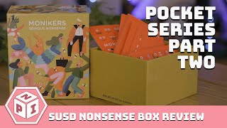 The Shut Up amp Sit Down Nonsense Box Review  Pocket Board Games Series  Part Two [upl. by Egedan104]