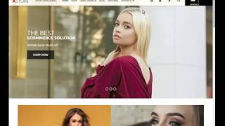 X Store Joomla Shop Template For Virtuemart [upl. by Bandeen442]
