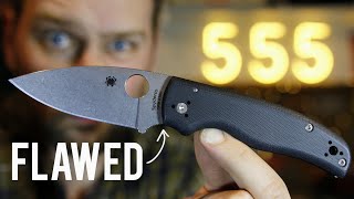 The Spyderco Shaman is Overrated Knife Review amp Comparison by 555 Gear [upl. by Osnofedli]