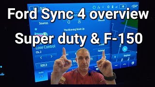 2024 Ford Super duty  New Ford F150 Sync 4 overviewIts one of the best [upl. by Anilegnave]