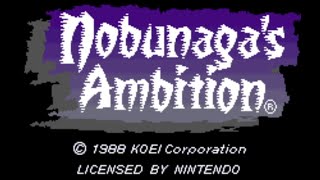 Nobunagas Ambition 417763 SNES NA [upl. by Elbam]