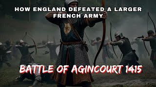 Battle of Agincourt 1415 How England Defeated a Larger French Army  Longbow  Hundred Years War [upl. by Raeann]