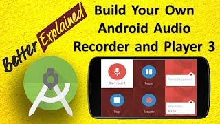 Android Audio Recorder and Player Tutorial in Android N 33 [upl. by Nivalc334]