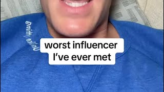 Worst influencer I’ve ever met 👀 [upl. by Norred683]