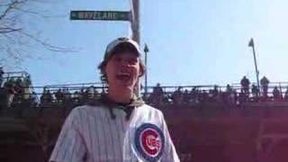 NICK EVERSMAN CATCHES RICKIE WEEKS HOME RUN  WRIGLEY [upl. by Nnayar]