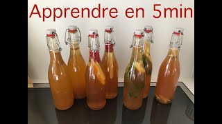 Faire sa Kombucha à la maison [upl. by Monroy]