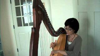 Martin Wynnds Air on Egan Salvi Harp [upl. by Yekcim]