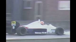 1985 March 18  John Watson test Toleman TG185  Donington Park [upl. by Ettenahc]