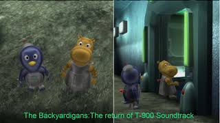 The Backyardigans The return of T 900 Soundtrack Blast off Official for reals again [upl. by Telimay568]