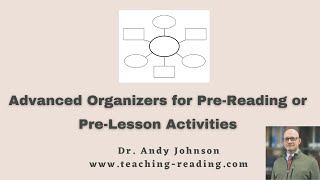 ADVANCED ORGANIZERS FOR LESSONS LECTURES PREREADING [upl. by Ignatius624]