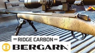 Bergara B14 Wilderness Ridge Carbon  First Shots and Sighting In [upl. by Demha389]