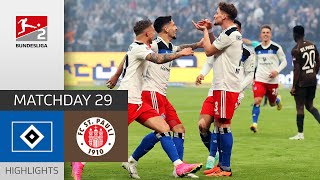 Crazy Goal Spectacle HSV Wins City Derby  HSV  FC St Pauli  Highlights  MD29  Buli 2 202223 [upl. by Hurff525]