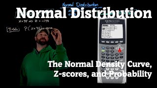 Normal Distribution 4K Lightboard Math Lecture [upl. by Atoiganap]