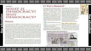 Ch 21 What is Democracy Why Democracy Political Science Grade 9 CBSE Easy Hindi Explanation [upl. by Craig67]