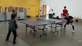 LA Ping Pong Spring 2024 Highlight LILA Team Blue vs LILA Team Red International School of LA [upl. by Eoj]