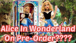 The 70th Anniversary Alice In Wonderland Doll Is A PreOrder Disney Limited Edition Dolls [upl. by Fayette941]