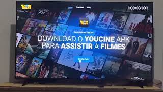 Como instalar o app you cine na TV Smart rápido fácil e de graça [upl. by Esidnac591]