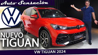 Presentación Volkswagen Tiguan 2024  Cambiando lo justo para seguir siendo la referencia [upl. by Werdnaed748]