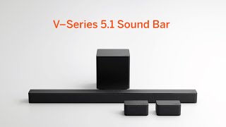 Step up to a Full Surround Sound Experience  VIZIO VSeries 51 Sound Bar [upl. by Nagrom402]