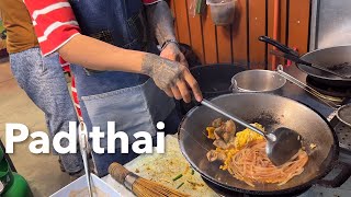 Pad Thai  Street Food Thailand [upl. by Kalagher]