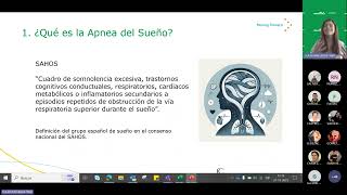 Webinar Apnea del sueño con Doctora Carmen Chacon y Kinesiólogo Sebastian Sullivan [upl. by Greenstein]