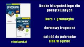 Nauka hiszpańskiego dla początkujących  kurs  gramatyka [upl. by Pellegrini816]