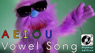 Hip Hop Vowels  Long Vowel Song  This aint your Jack Hartman song  hiphop learning [upl. by Sharl]