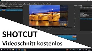 Videos kostenlos schneiden mit SHOTCUT  Programm Einführung deutsch [upl. by Ahsital378]