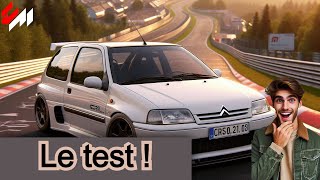 Saxo VTS  Le test  Asseto Corsa [upl. by Seve]