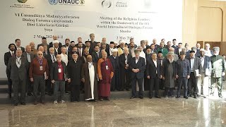 Pace e sicurezza globale all’ordine del giorno al Forum mondiale sul dialogo interculturale [upl. by Cotter]