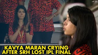 SRH Owner Kavya Maran Crying after SRH lost in IPL 2024 Final against KKR [upl. by Stormy]